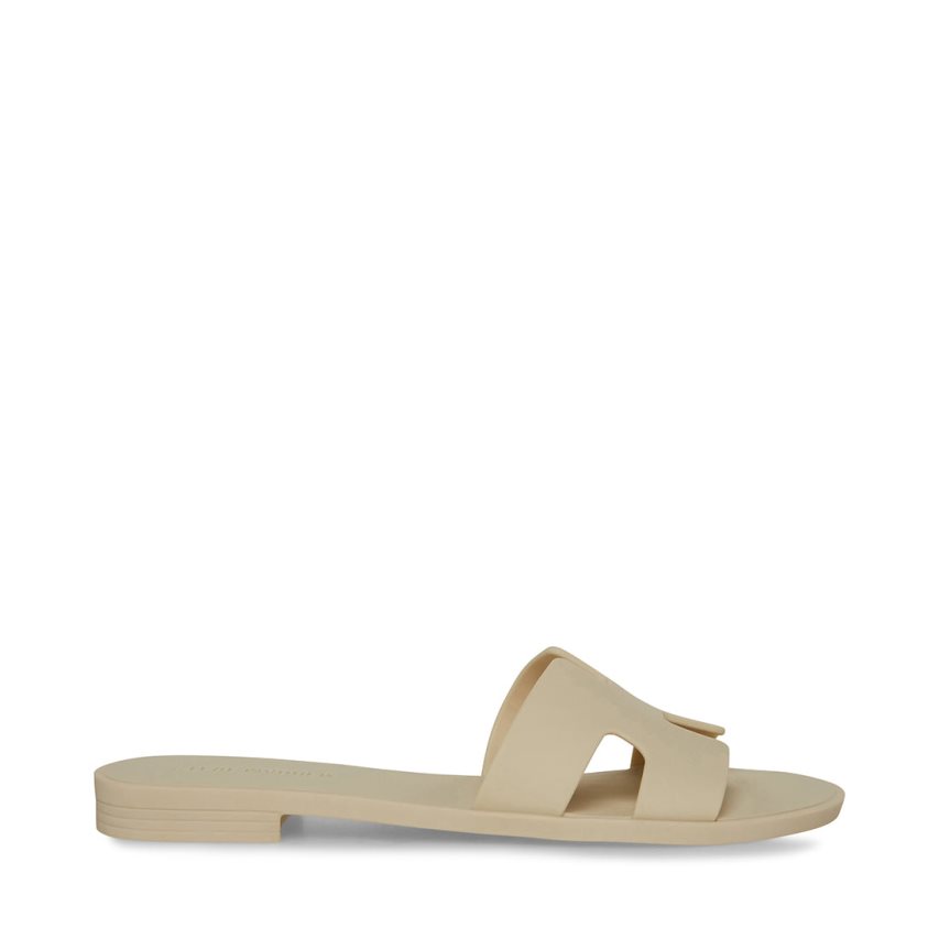 Olive Steve Madden Hadyn-j Women's Slides | PH 6387YVH